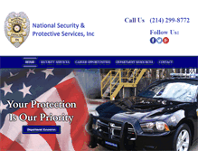Tablet Screenshot of nationalsecurityus.org